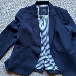 The Limited navy blazer